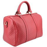 GUCCI MICROGUCCISSIMA JOY BOSTON CROSSBODYS RED