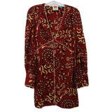 FARM RIO PRINT DRESSES MAROON S