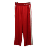 MONCLER WIDE LEG PANTS RED M