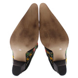 NO LABEL EMBROIDERED BOOTS GREEN 39 EU | 8.5 US