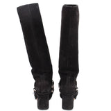 PRADA SUEDE BOOTS BLACK 38.5 EU | 8 US