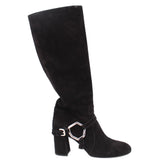 PRADA SUEDE BOOTS BLACK 38.5 EU | 8 US