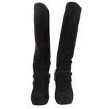PRADA SUEDE BOOTS BLACK 38.5 EU | 8 US