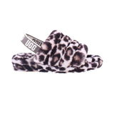 UGG FLUFF YEAH SANDALS LEOPARD 10 US