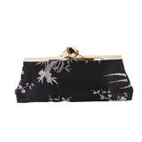 TED BAKER PRINT CLUTCHES BLACK