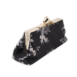 TED BAKER PRINT CLUTCHES BLACK