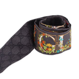 GUCCI SILK SCARVES BLACK