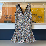 VERONICA B FLORAL DRESSES BLUE M | 10