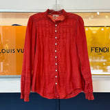 FAHERTY LONG SLEEVE TOPS RED XS