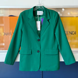BALA TWO BUTTON BLAZERS GREEN S