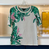 BANANA REP PRINT SWEATERS GREEN S