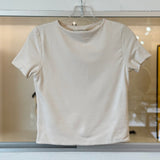 RE ONA SHORT SLEEVE TOPS CREAM M