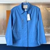 LAFAYETTE 148 JACKET OUTERWEAR BLUE XS
