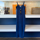 MABLE KNIT MAXI DRESSES BLUE L