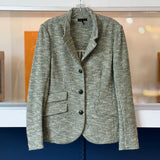 RAG & BONE TWEED BLAZERS GREEN M | 10