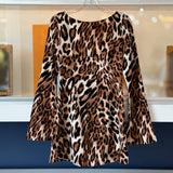 LIONESS PRINT DRESSES LEOPARD S
