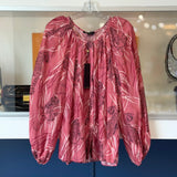 KOBI HALPERIN PRINT TOPS ROSE XL