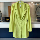 LOVERSFRIENDS BLAZER DRESSES LIME S