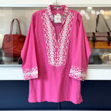 BARBARA GERWIT TUNIC TOPS PINK L