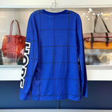 MOSCHINO GRAPHIC TOPS BLUE L