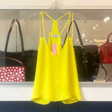 PARKER CAMI TOPS YELLOW XS