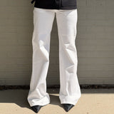 NILI LOTAN WIDE LEG PANTS WHITE S | 6