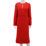 JUDITH&CHARLES LONG SLEEVE DRESSES RED S | 6