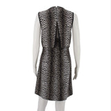 REISS SILK DRESSES BLACK WHITE M