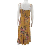 REFORMATION LONG DRESSES YELLOW L