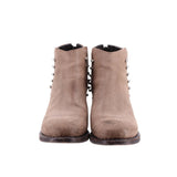 RAG & BONE AYLE SUEDE ANKLE BOOTIES TAUPE 8.5 US