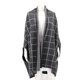 ST JOHN CAPE PONCHO OUTERWEAR GREY