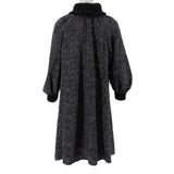 COREYLCALTER PRINT DRESSES BLACK S