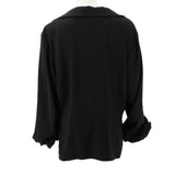 ST JOHN LONG SLEEVE TOPS BLACK XL | 16