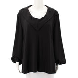 ST JOHN LONG SLEEVE TOPS BLACK XL | 16