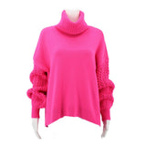 ALICE/OLIVIA LONG SLEEVE SWEATERS PINK L