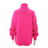 ALICE/OLIVIA LONG SLEEVE SWEATERS PINK L