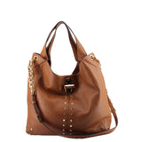 MICHAEL KORS UPTOWN ASTOR LEGACY LARGE LEATHER HOBOS TAN