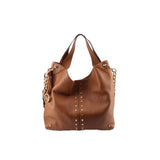 MICHAEL KORS UPTOWN ASTOR LEGACY LARGE LEATHER HOBOS TAN