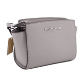 MICHAEL KORS MINI SELMA CROSSBODYS GRAY