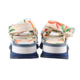 FARM RIO COPACABANA SCARF PLATFORM SANDALS PRINT 9 US