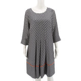 MAISON COMMON POLKA DOT DRESSES BLACK M | 8