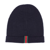 GUCCI LOVED SEQUIN BEANIE HATS NAVY S