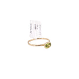 MADISON L 14K GOLD PERIDOT RINGS 6.5