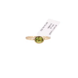 MADISON L 14K GOLD PERIDOT RINGS 6.5