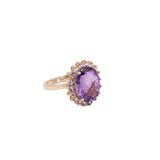 10KT GOLD AMETHYST & TANZANITE RINGS 4