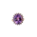 10KT GOLD AMETHYST & TANZANITE RINGS 4