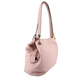 MICHAEL KORS RAVEN LARGE LEATHER SHOULDER BAGS PINK