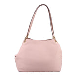 MICHAEL KORS RAVEN LARGE LEATHER SHOULDER BAGS PINK