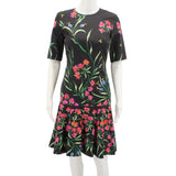 HERRERA PRINT DRESSES BLACK S | 4