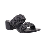 DOLCE & VITA WOVEN SANDALS BLACK 8